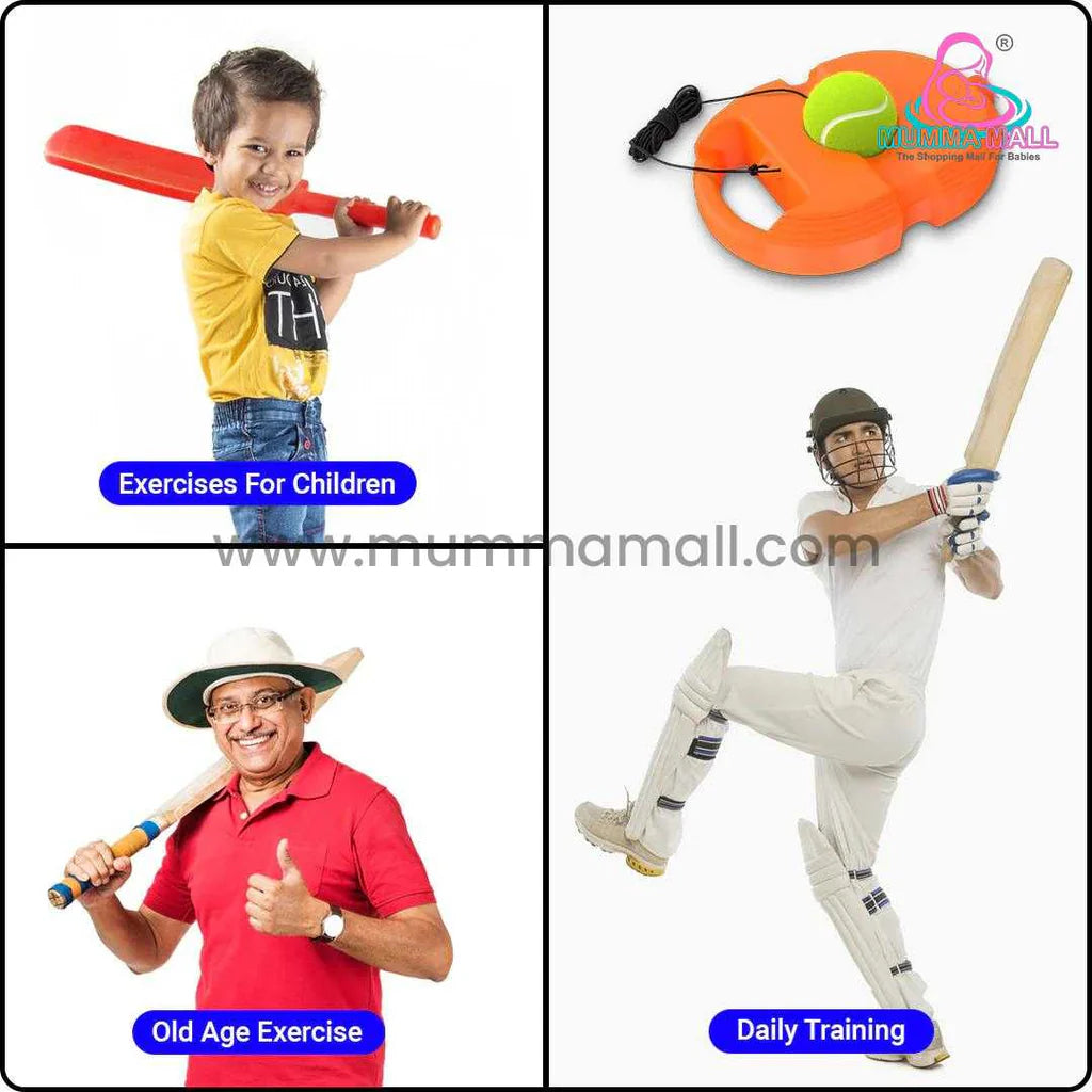 Tennis & cricket Trainer Rebound Ball || Perfect For Self-Study Practice💯Useful Beginner