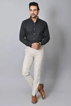 High Stretch Men's Classic Pant For Men (LIGHT GREY)