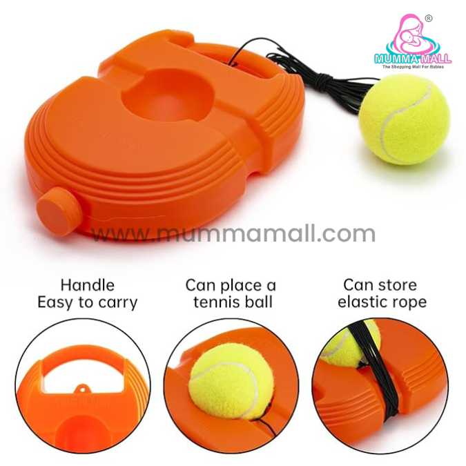 Tennis & cricket Trainer Rebound Ball || Perfect For Self-Study Practice💯Useful Beginner