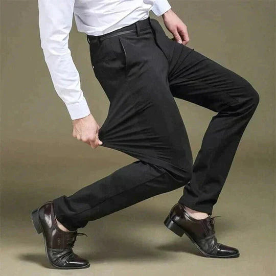 High Stretch Men's Classic Pant For Men (LIGHT GREY)