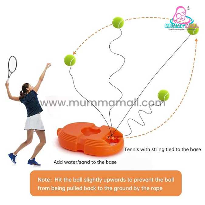 Tennis & cricket Trainer Rebound Ball || Perfect For Self-Study Practice💯Useful Beginner