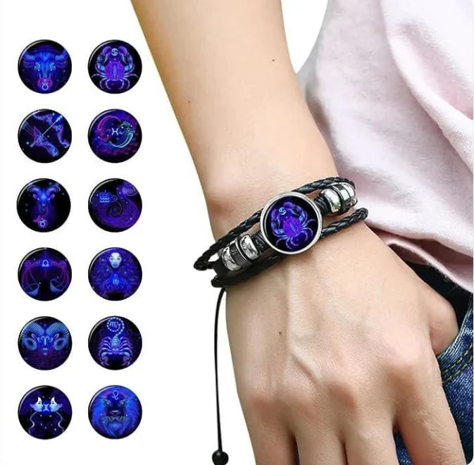 Zodiac Signs Astrology Bracelet